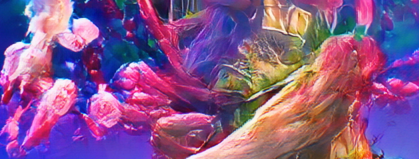 Step inside an abstract world with "His Last Voyage"