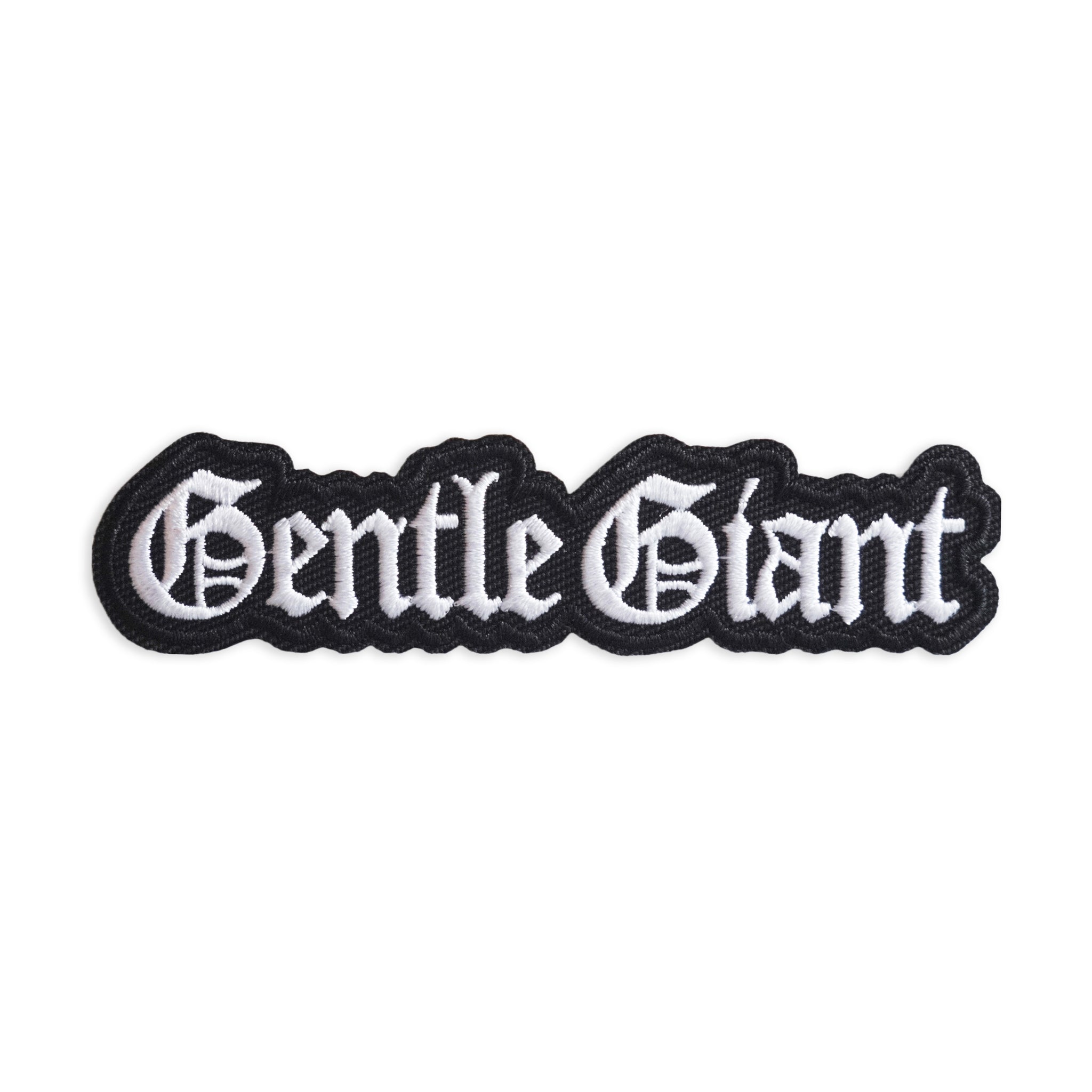 Gentle Giant Logo Embroidered Iron On Patch