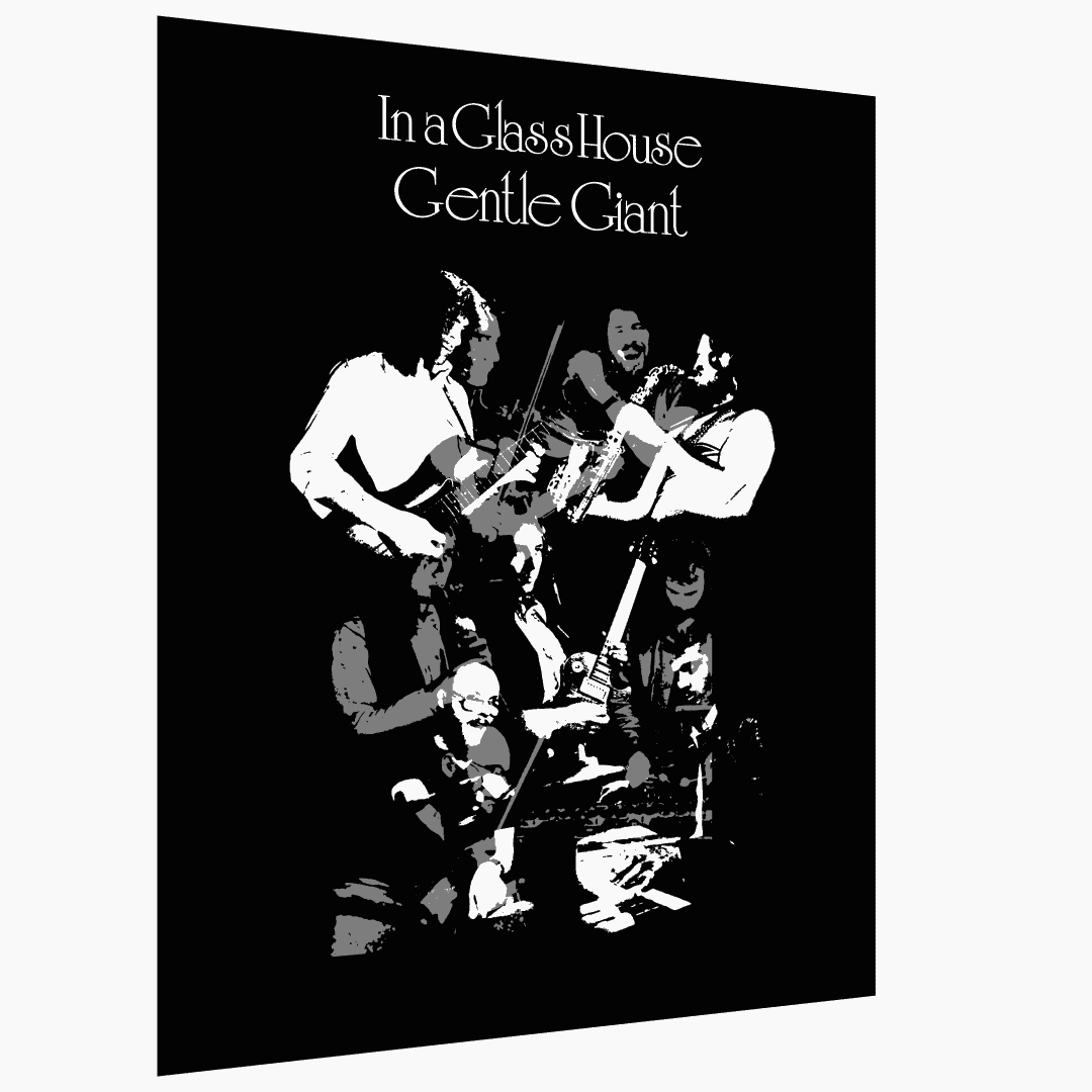 In a Glass House Limited Edition Lenticular 3D Poster