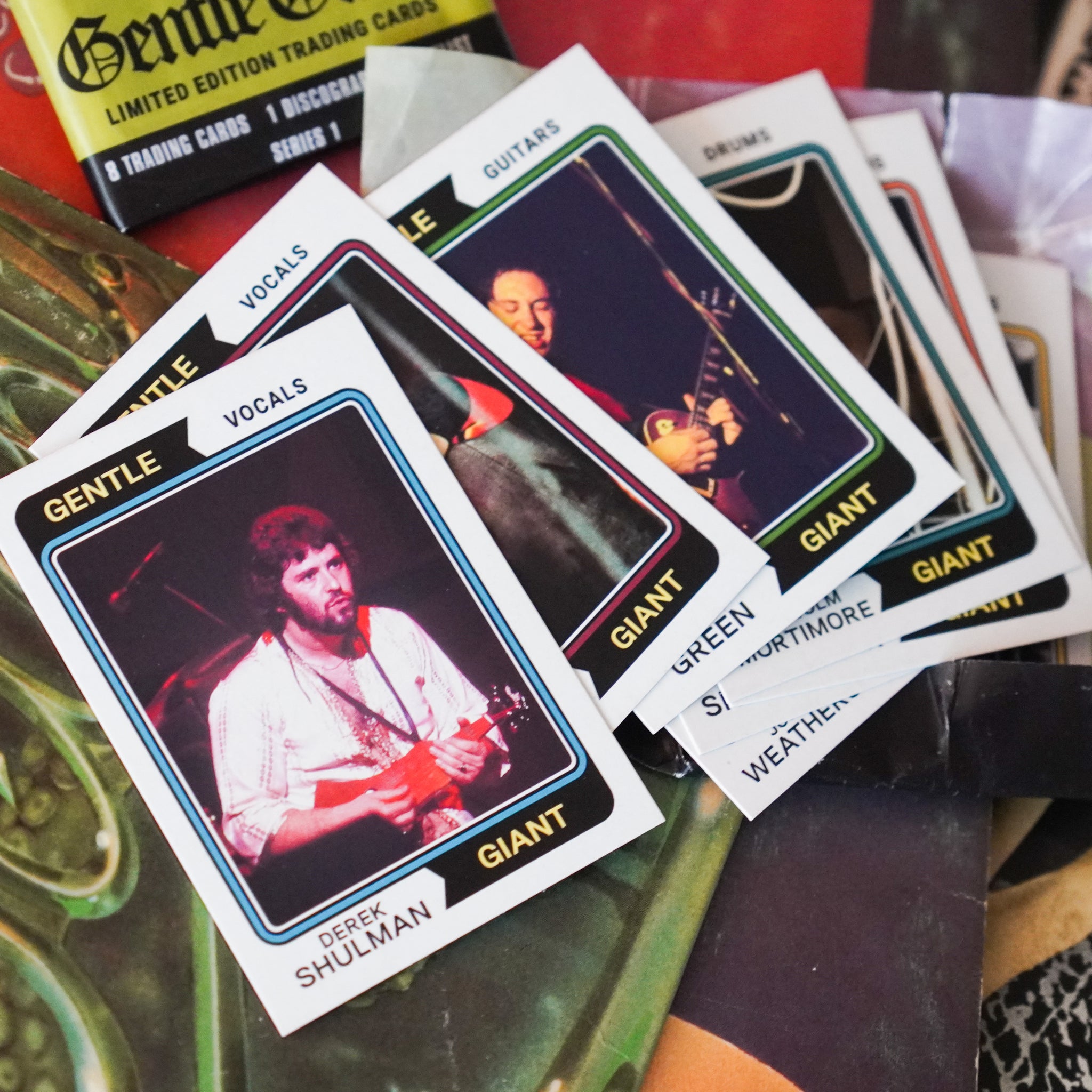limited edition trading cards Gentle Giant Limited Edition Trading Cards – Gentle Giant Band