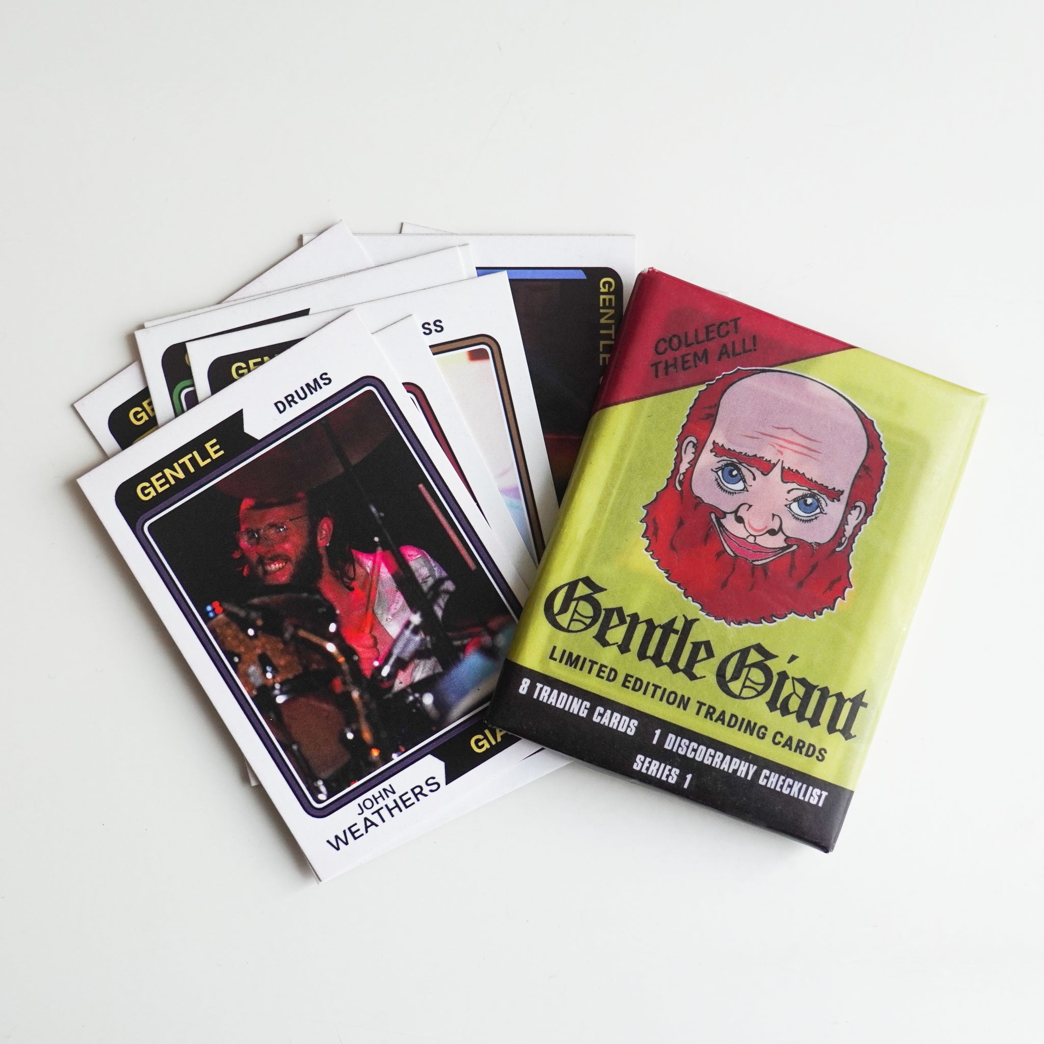 limited edition trading cards Gentle Giant Limited Edition Trading Cards – Gentle Giant Band