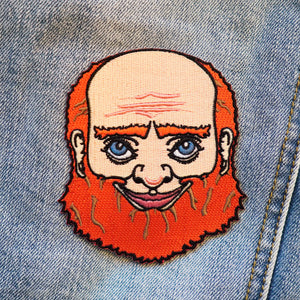 Gentle Giant Embroidered Iron On Patch
